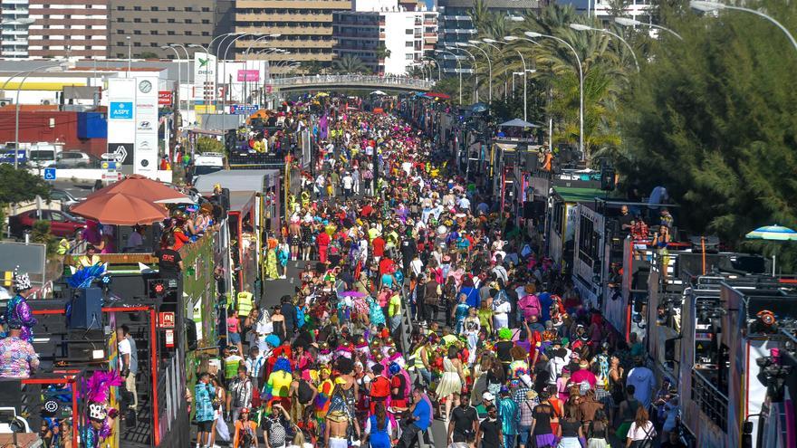 Todos los detalles de la Gran Cabalgata del Carnaval de Maspalomas: horario, recorrido, conciertos