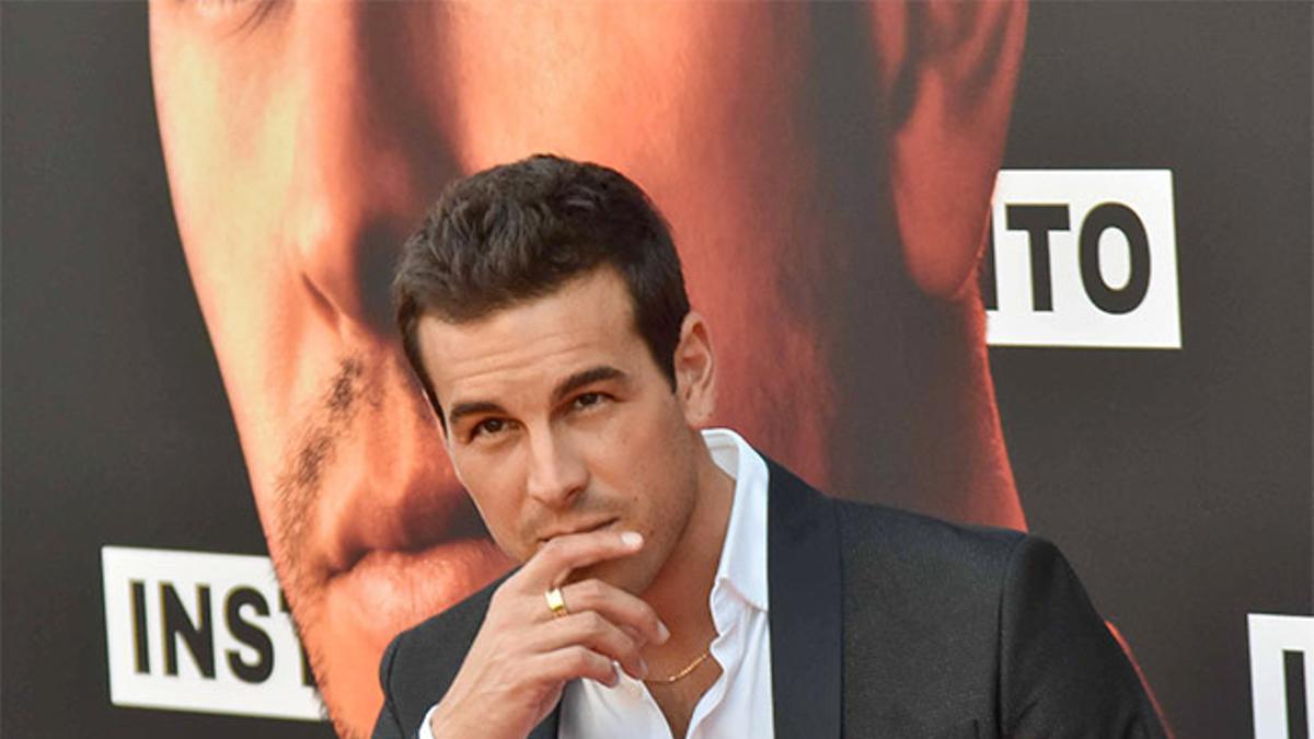 Mario Casas en el photocall de la serie 'Instinto'