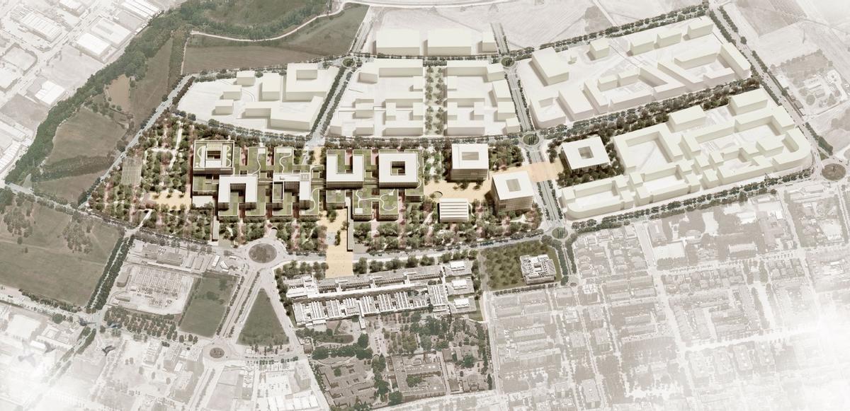 Les imatges del nou Trueta segons el projecte guanyador