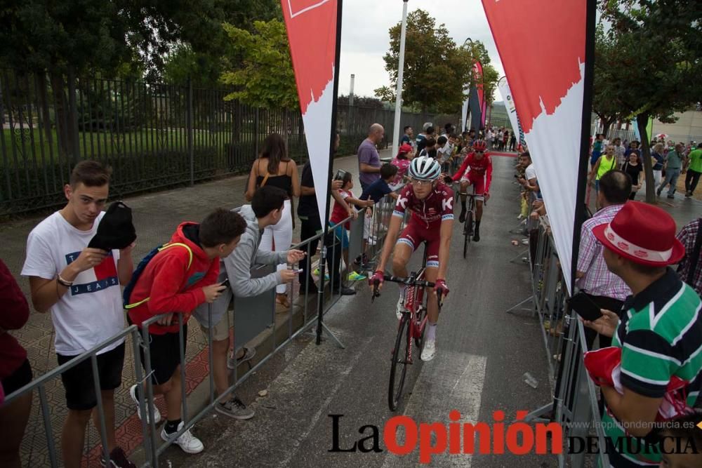 Vuelta ciclista a España: Salida en Caravaca