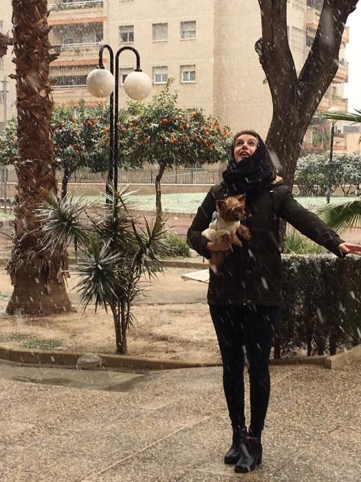 Nieve en Murcia