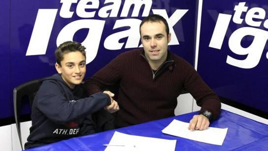 La escudería IgaX Team de Alberic  incorpora al joven piloto Adrián Cruces