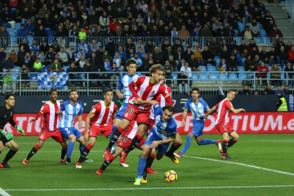 Les millors imatges del Màlaga - Girona (0-0)