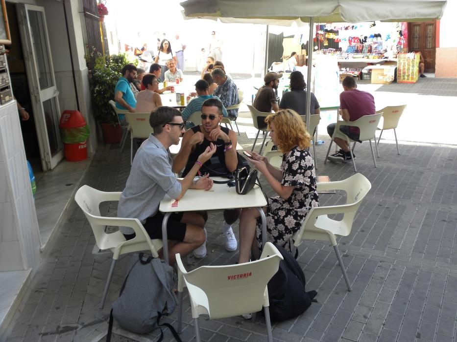 Las calles de Ojén, preparadas para el inicio de los conciertos