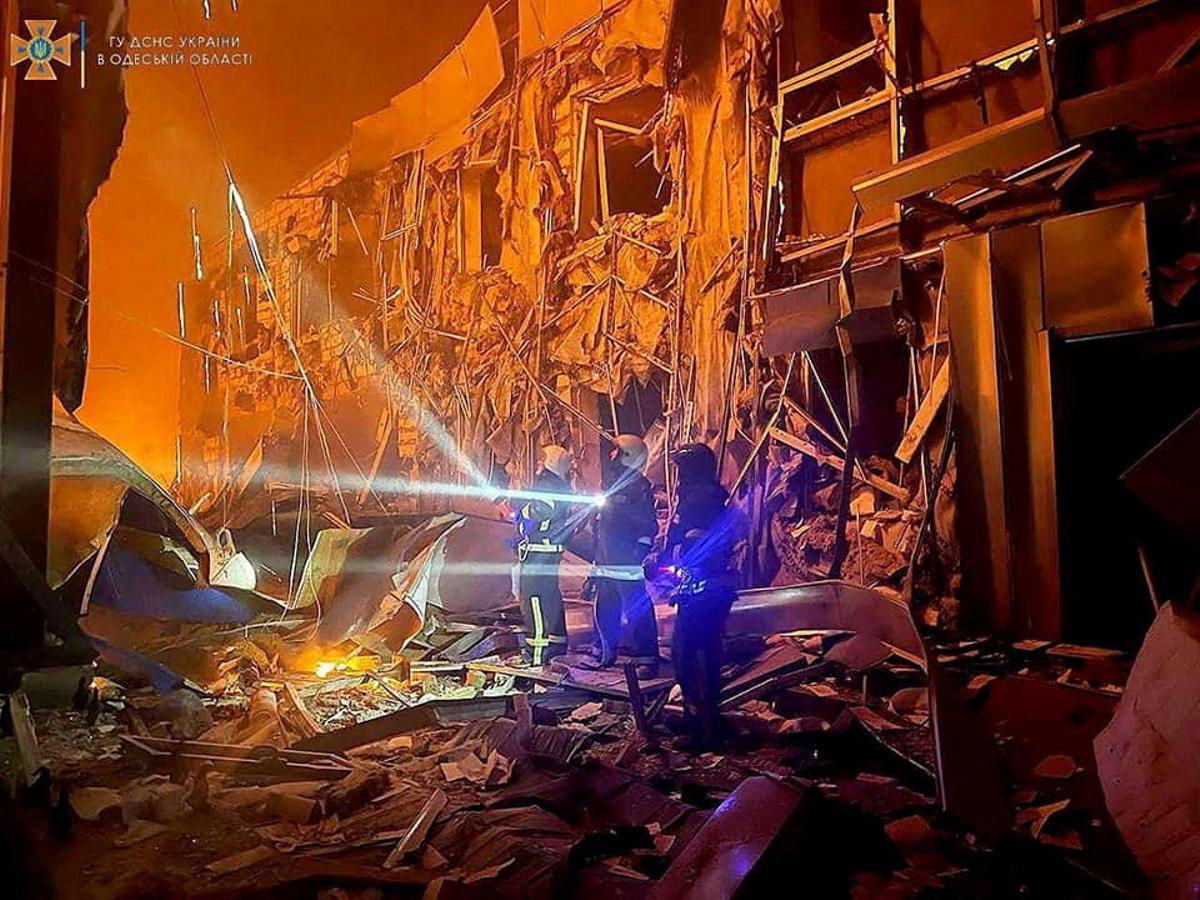 Rússia bombardeja la ciutat d’Odessa a Ucraïna