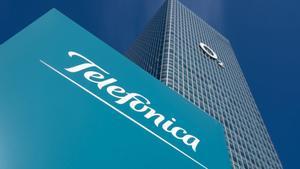 Archivo - Logo Teléfonica.  Photo: Sven Hoppe/dpa