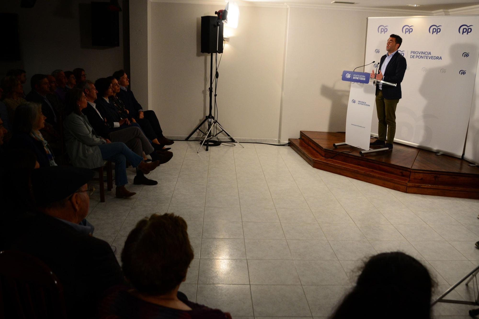 La presentación de la candidatura del PP de Bueu a las elecciones municipales 2023