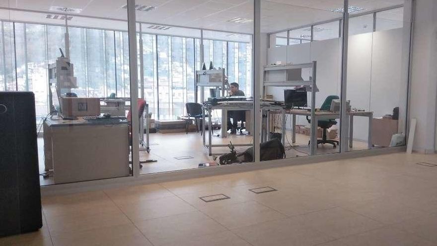 Uno de los nuevos laboratorios del CINN que ya están funcionando.