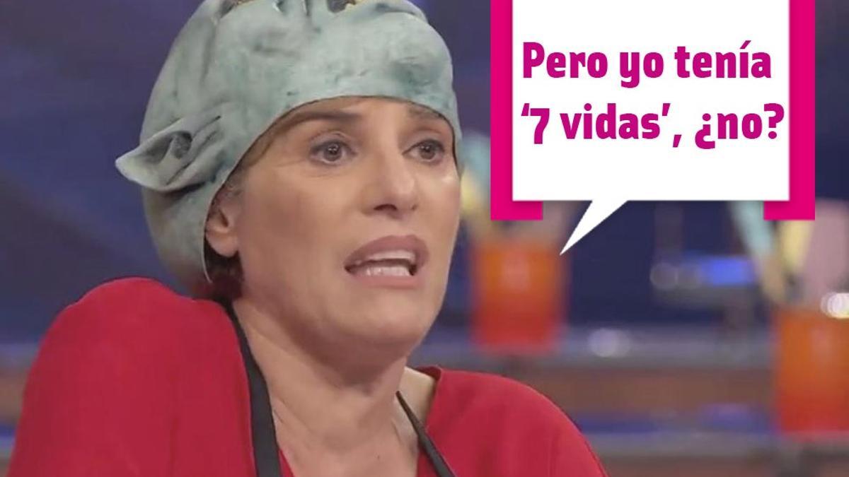 Anabel Alonso fuera de Masterchef