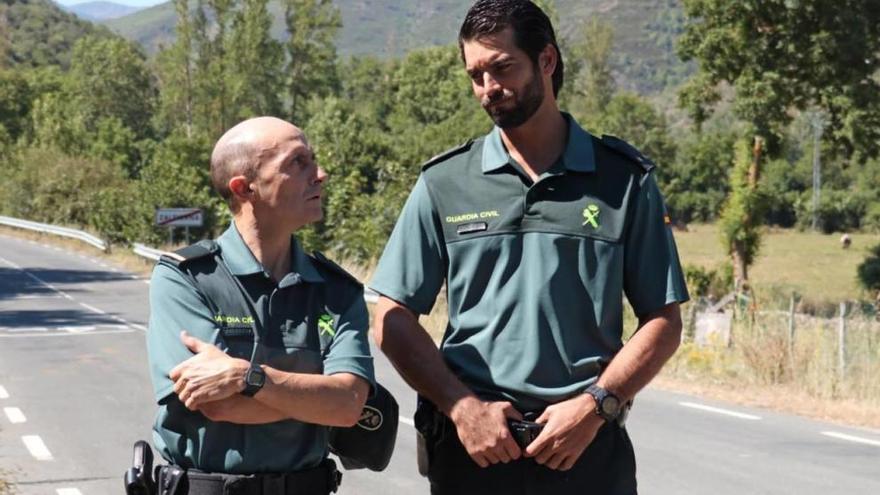 Pepe Viyuela y Rubén Cortada en &#039;Olmos y Robles&#039;.