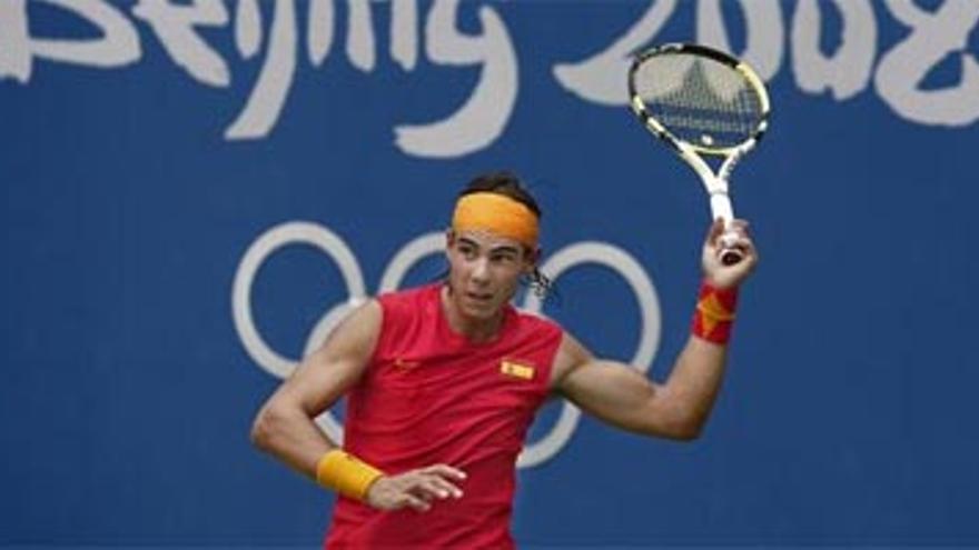 Nadal se queda solo en la aventura olímpica