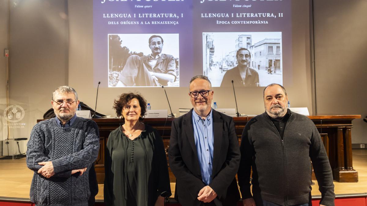 Presentación delos volúmenes 4 y 5 de Joan Fuster en La Nau