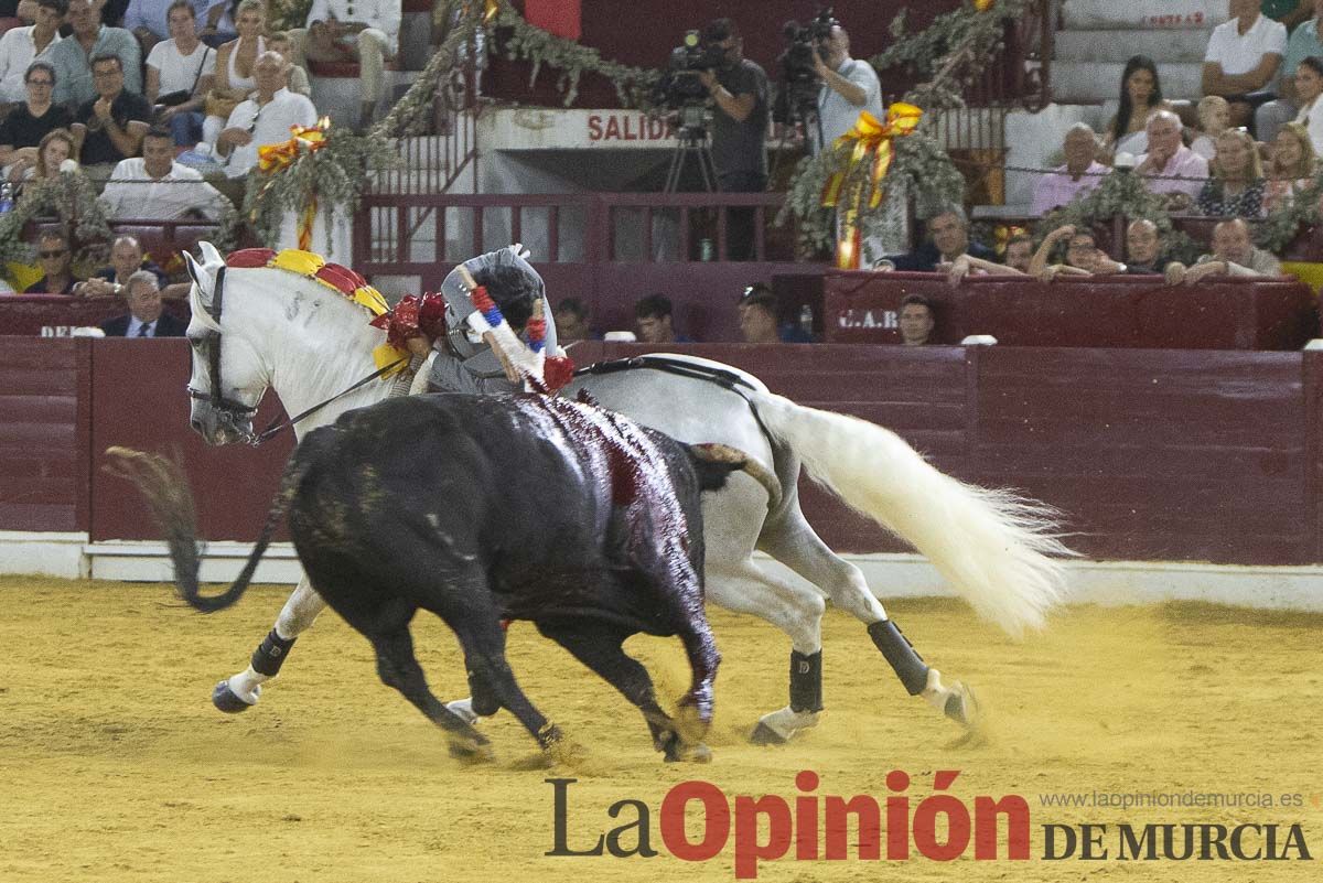 Corrida de rejones en la Feria de Murcia (Andy Cartagena y Diego Ventura)