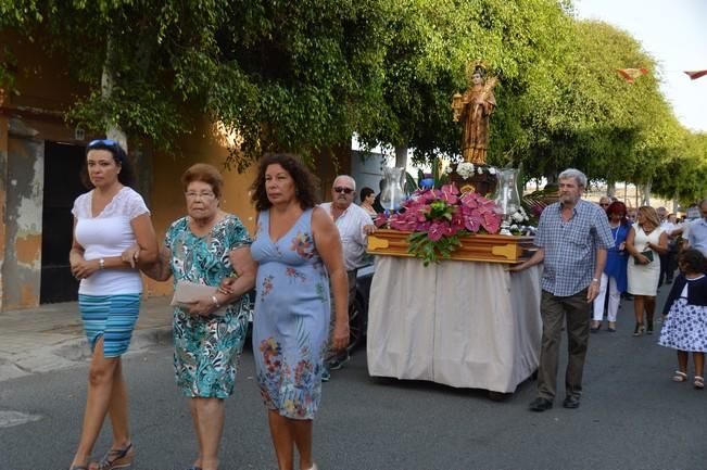 Clausura de las fiestas del Caracol en Telde