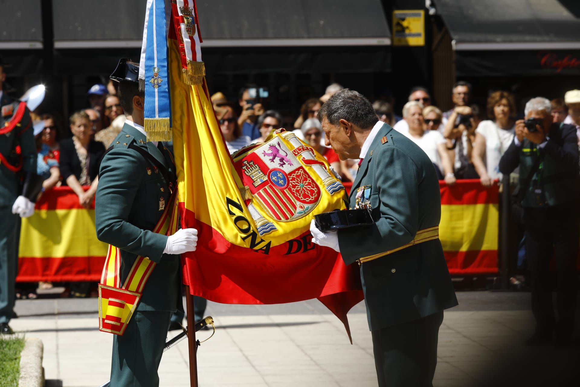 En imágenes | La Guardia Civil celebra sus 179 años con un homenaje a sus fallecidos