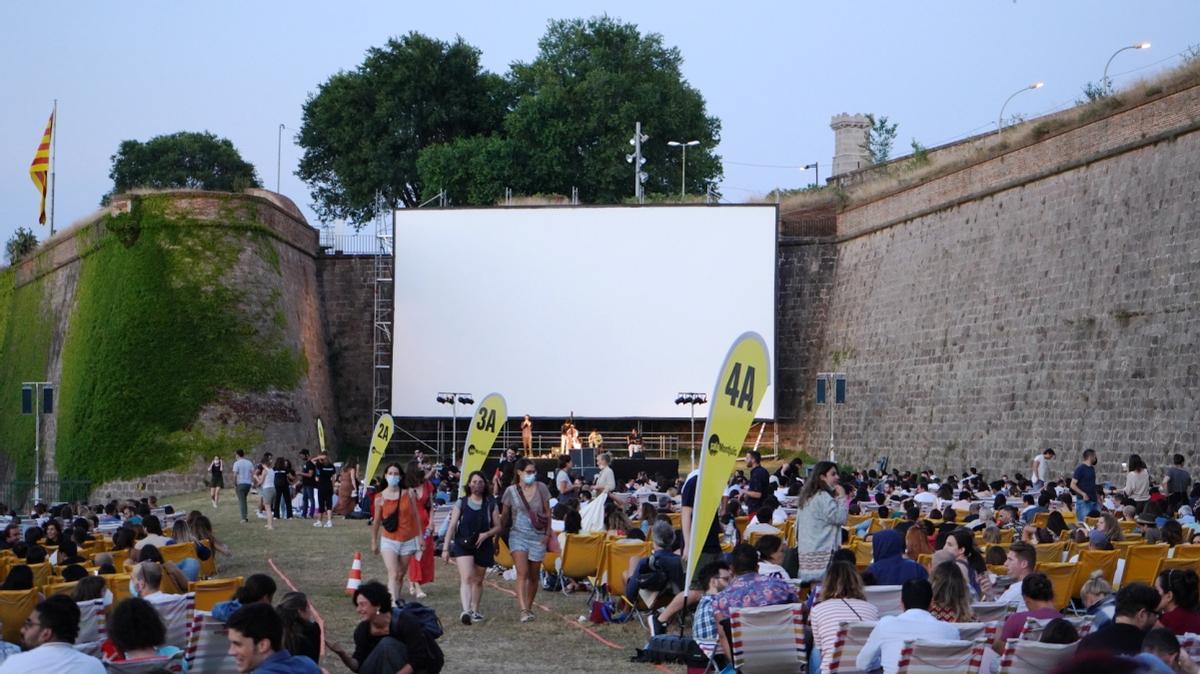 Tornen el cine i la música al Castell de Montjuïc