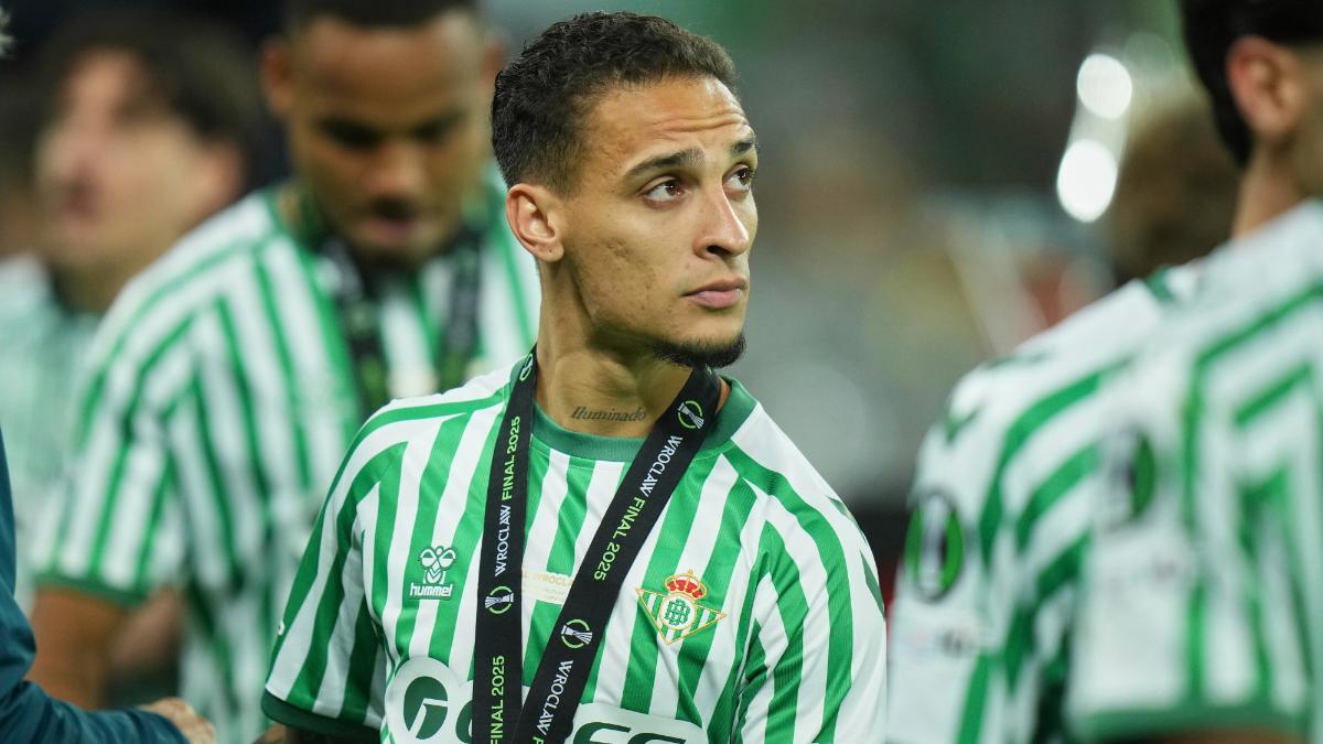 Antony, tras perder la final de la Conference League
