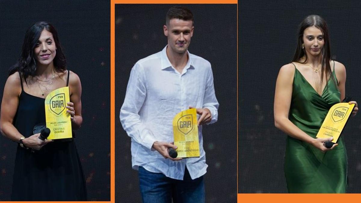 Cristina Ouviña, Raquel Carrera y López-Aróstegui, premiados