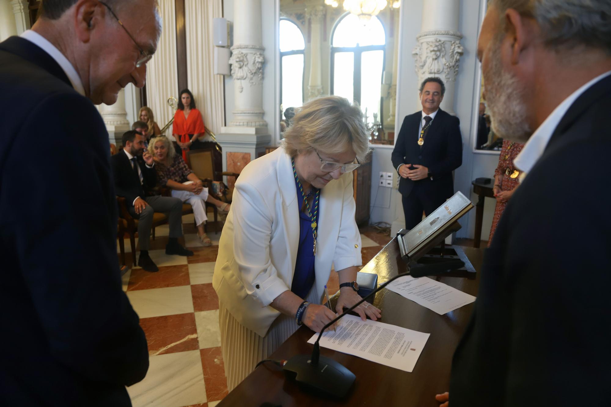 Toma de posesión de los nuevos concejales del Ayuntamiento de Málaga