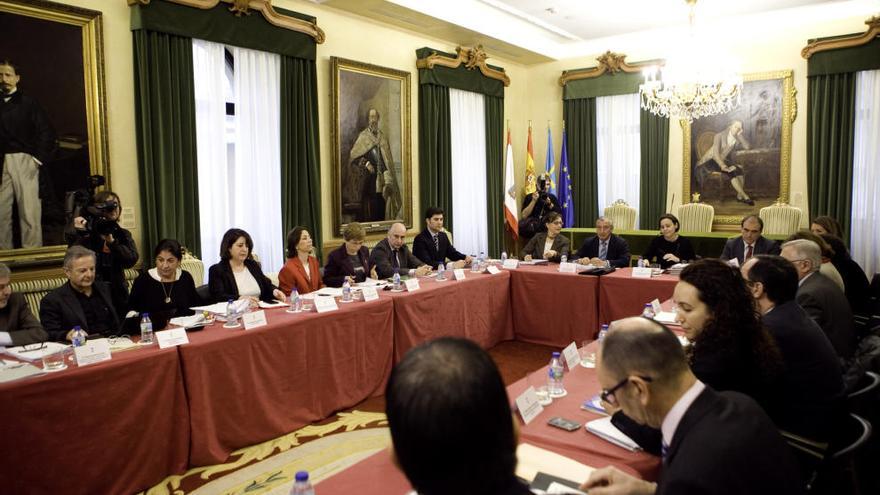 Última reunión del consejo de Gijón al Norte