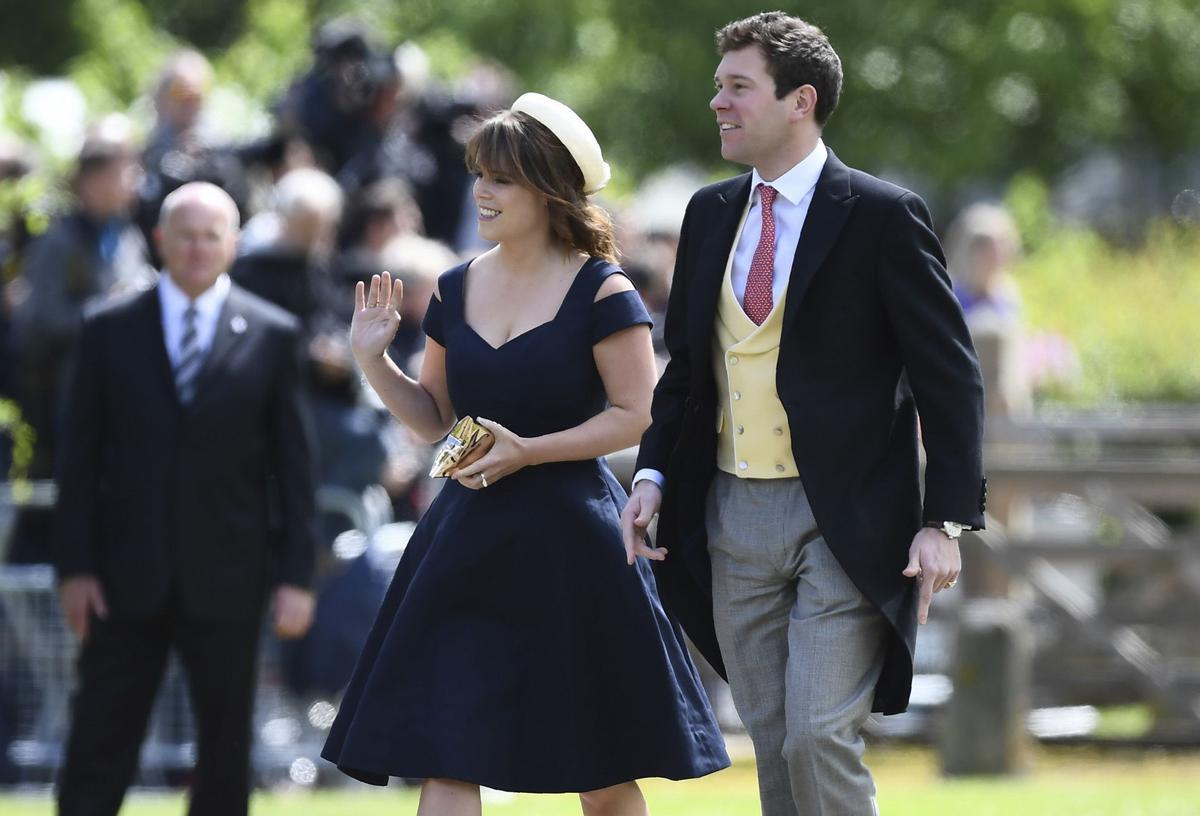 La boda de Pippa Middleton y James Matthews al detalle: La princesa Eugenia y su pareja, Jack Brooksbank