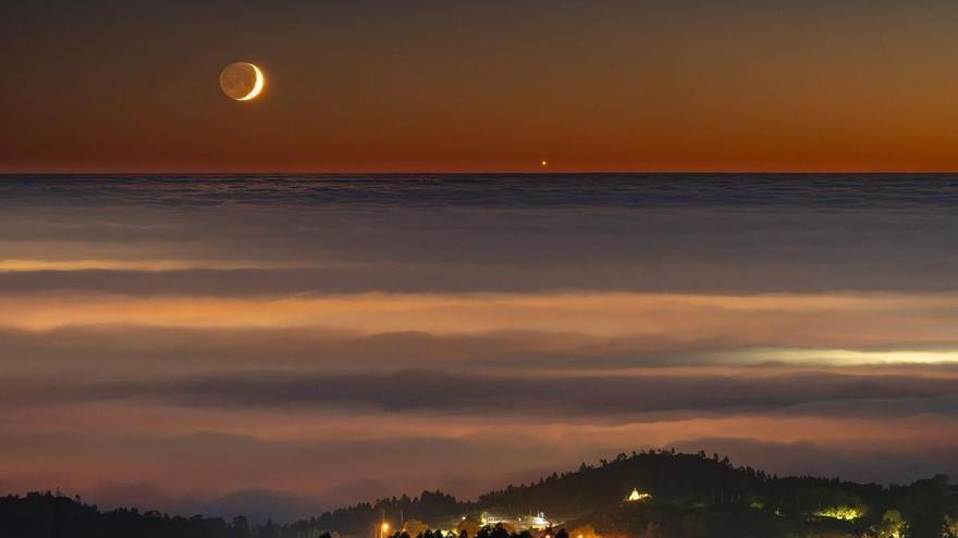 El último baile de la Luna y Venus