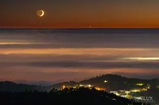 El último baile de la Luna y Venus