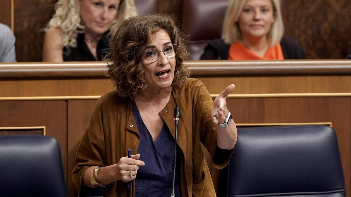 María Jesús Montero, el pasado junio en el Congreso.