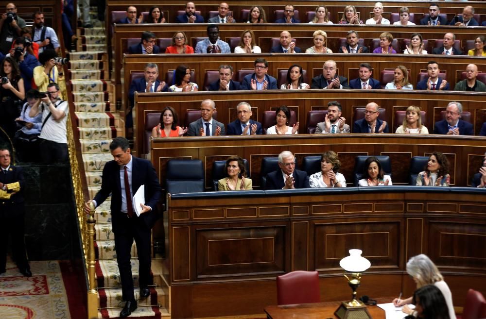 Primera jornada del debate de investidura