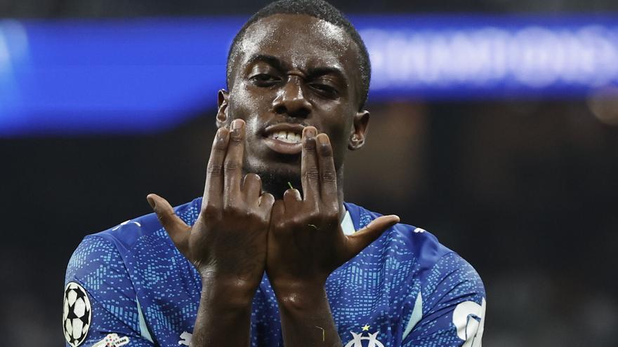 Weah hizo temblar al Bernabéu con un misil que adelantaba al Olympique de Marsella