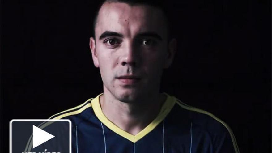 Aspas, durante un momento del vídeo // CELTA