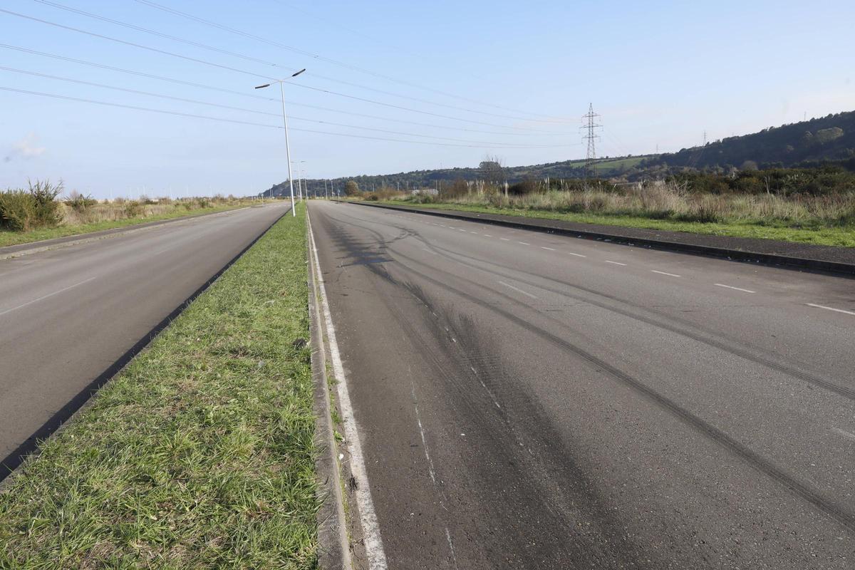 Uno de los viales de la Zalia.