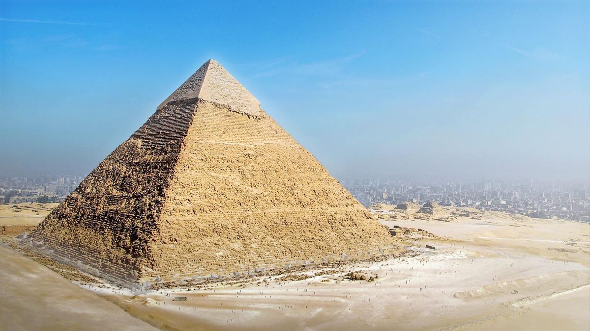 Gran pirámide de Giza, ahora