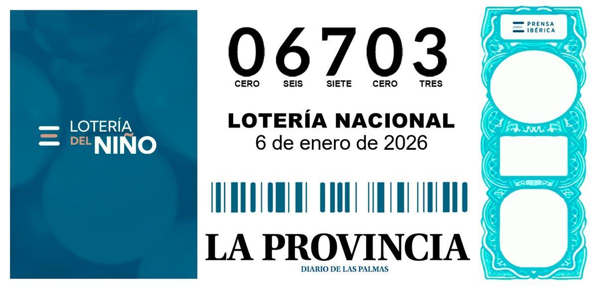 Décimo ganador de la Lotería del Niño 2026