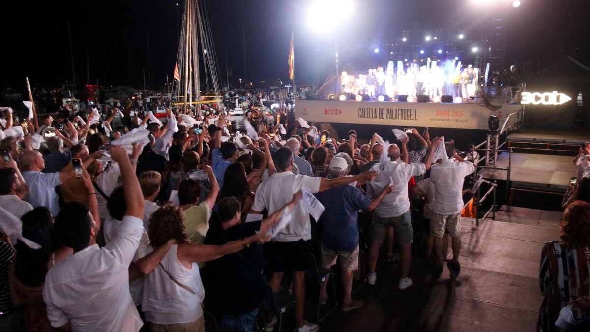El público coreó la habanera
