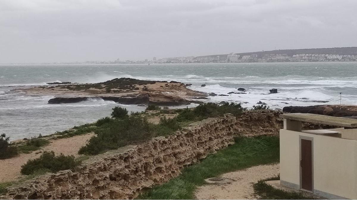 El mar desde la isla de Tabarca