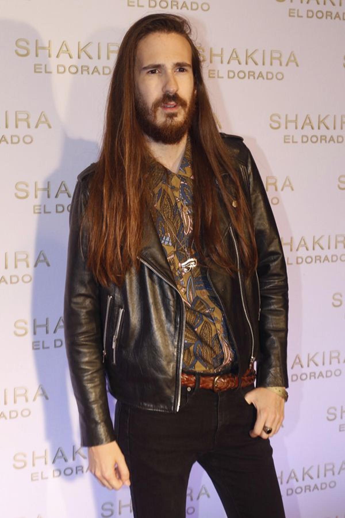 El cantante Carlos Sadness en la presentación de 'El Dorado', el nuevo disco de Shakira