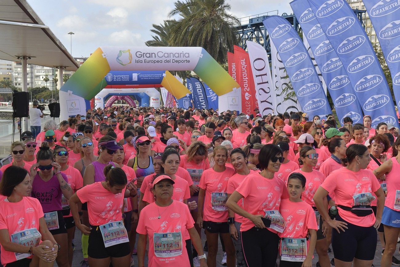 La 'Marea Rosa' de la Carrera de la Mujer de Las Palmas de Gran Canaria, en imágenes