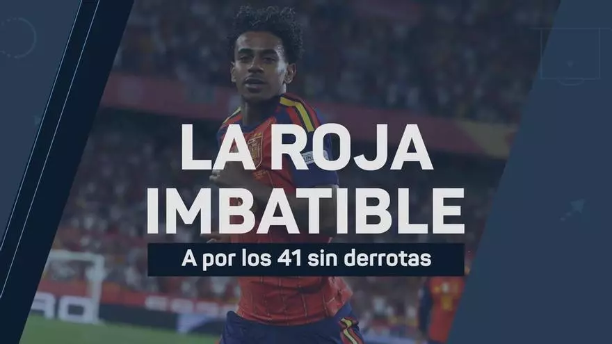 La Roja imbatible: A por los 41 partidos sin perder