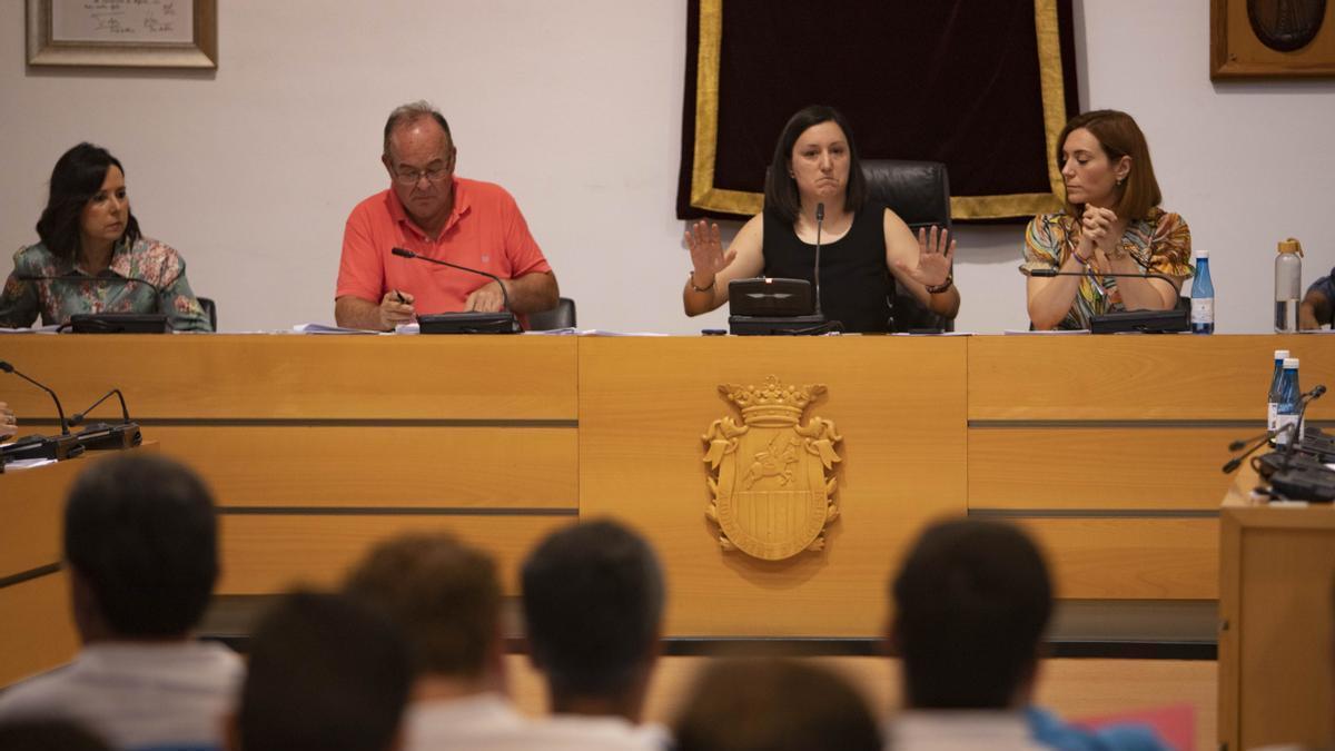 Pleno en el Ayuntamiento de Algemesí.