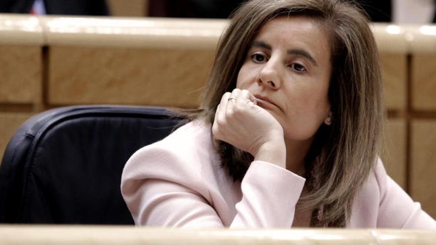 Fátima Báñez, en la Cámara alta.