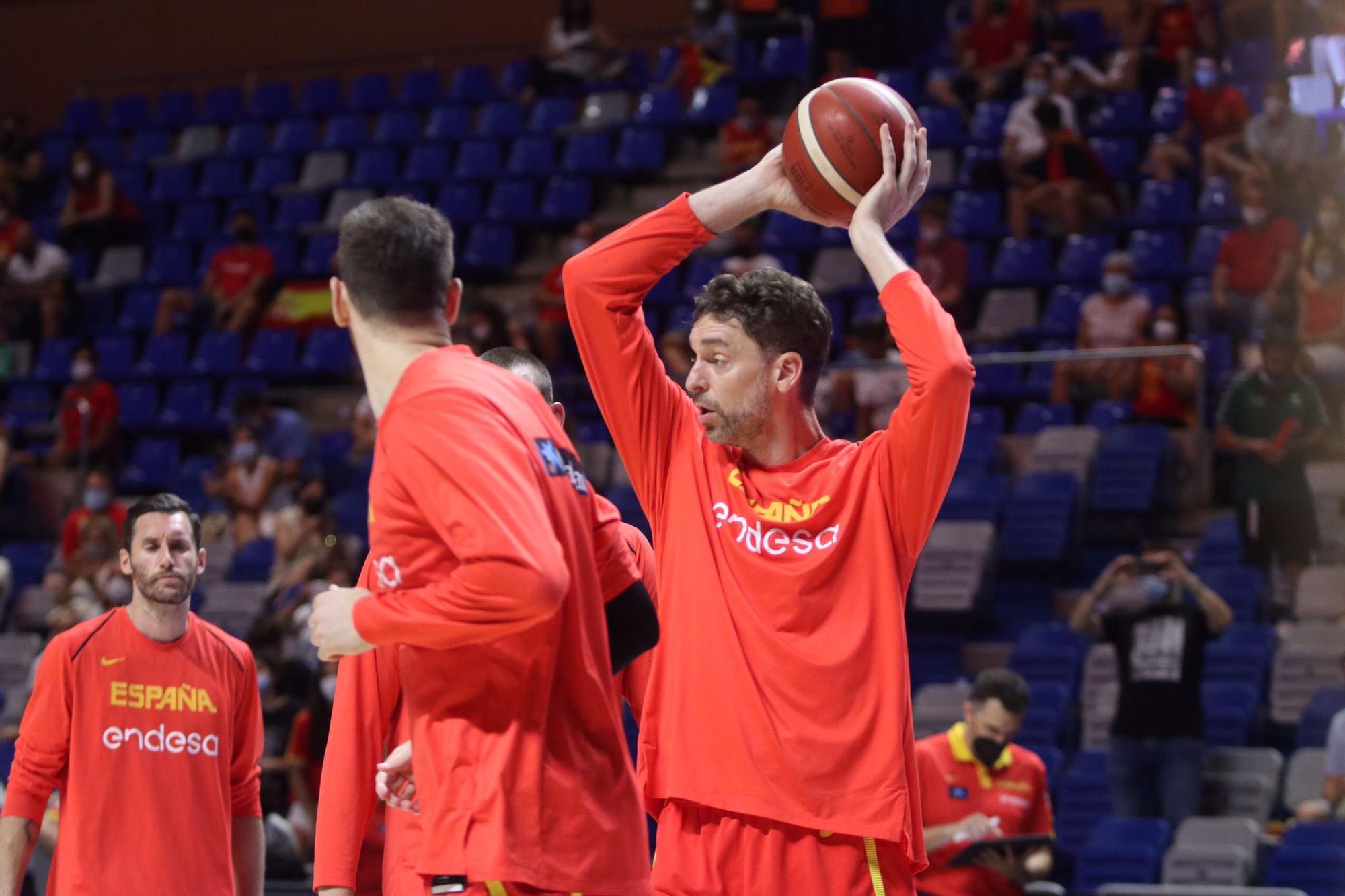 La selección española, con Pau Gasol, prepara los JJOO de Tokio.