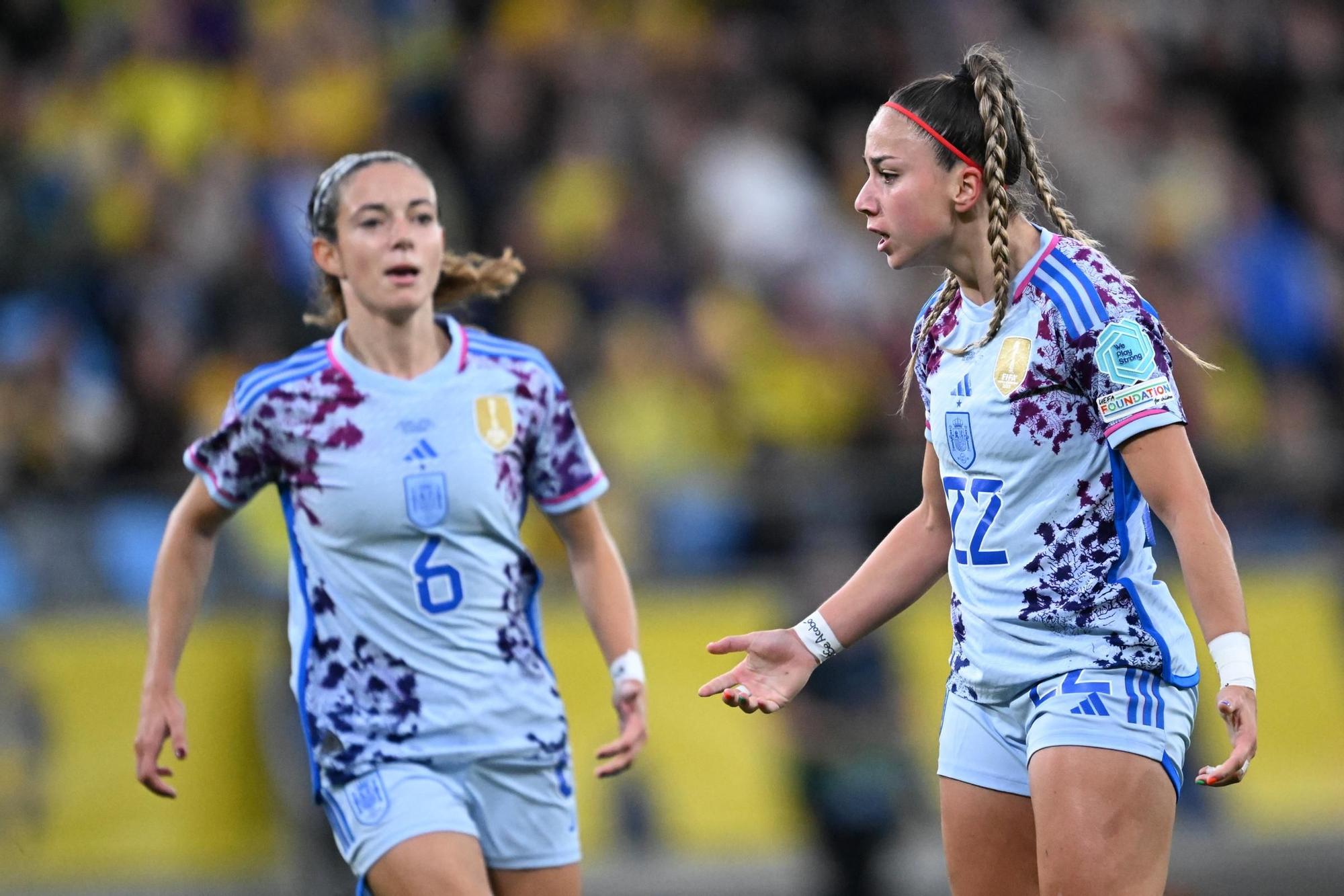 UEFA Women's Nations League: Suecia - España, en imágenes