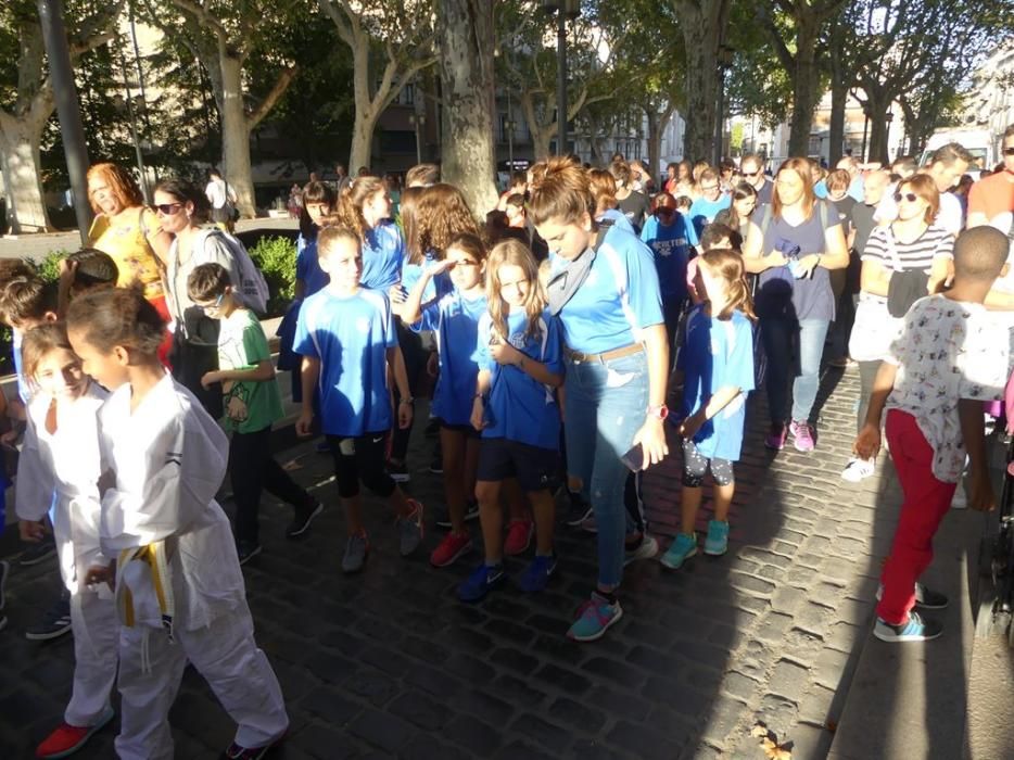 La flama dels Special Olympics arriba a Figueres