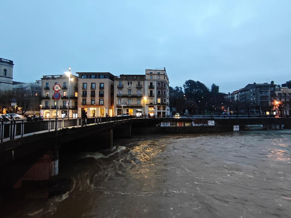 L'Onyar ja va de baixa