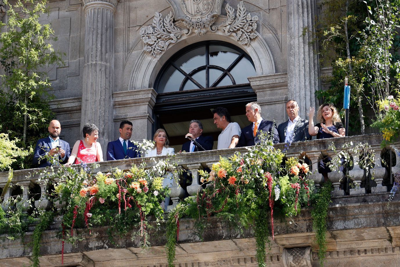 Las fiestas de A Peregrina llenan Pontevedra