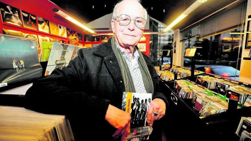 Miguel Vicens, en Xocolat, en 2019, cuando publicó el volumen ‘Historias de Los Bravos’.