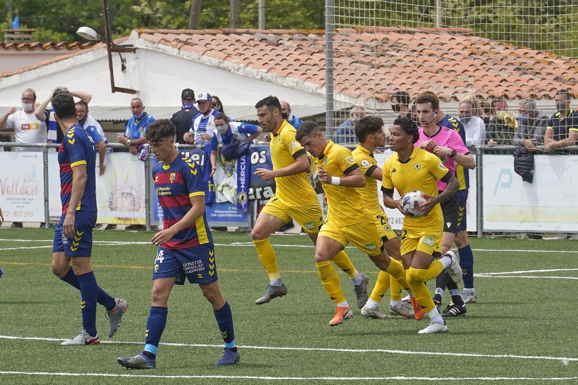 El Llagostera és de Primera RFEF (3-3)