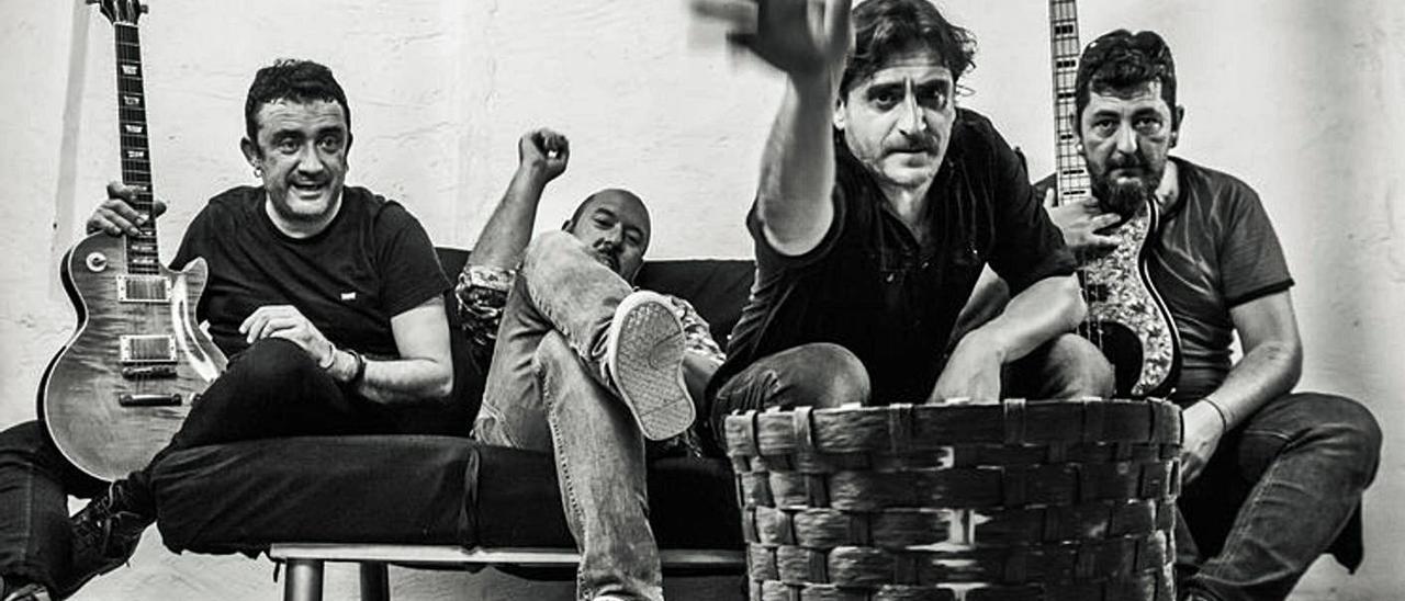 Integrantes del grupo: David Fornés, Dani González, Salva Gamón y David Silla. | LOS NODOYUNAS