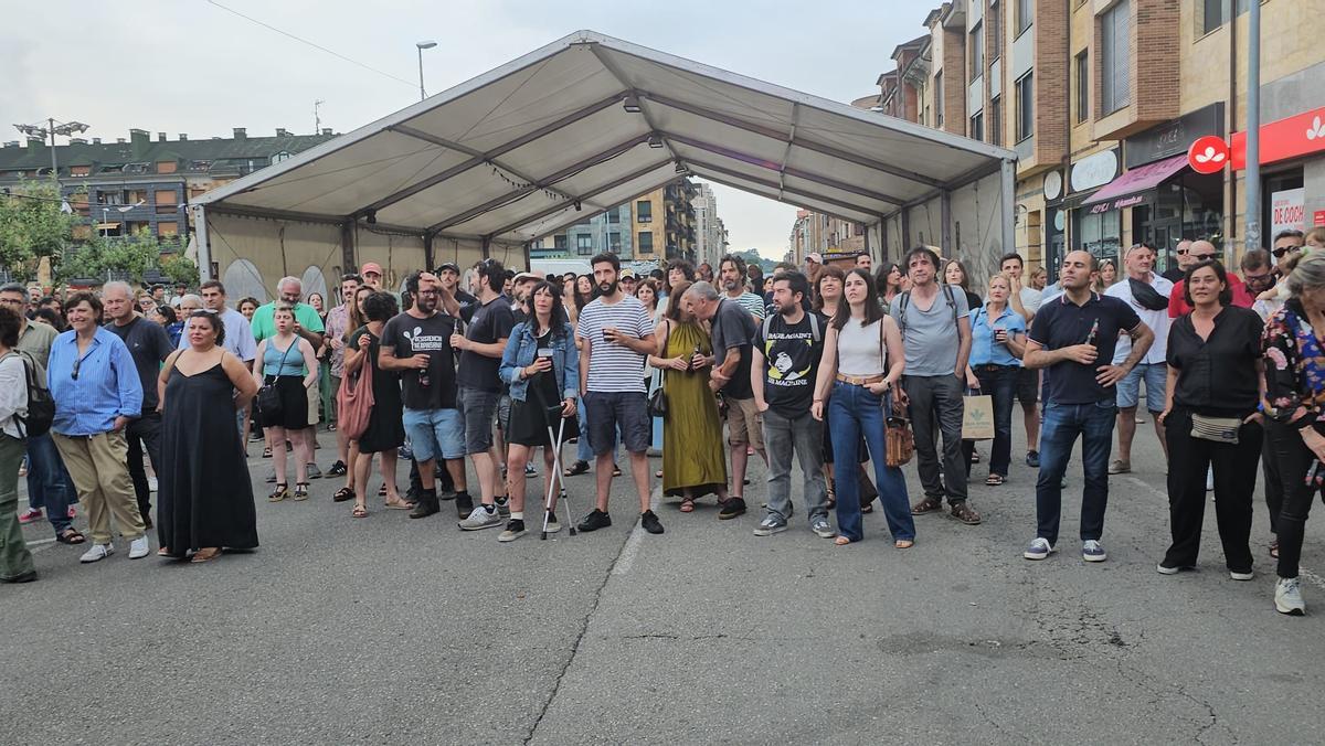 Público en uno de los conciertos del Liperock.
